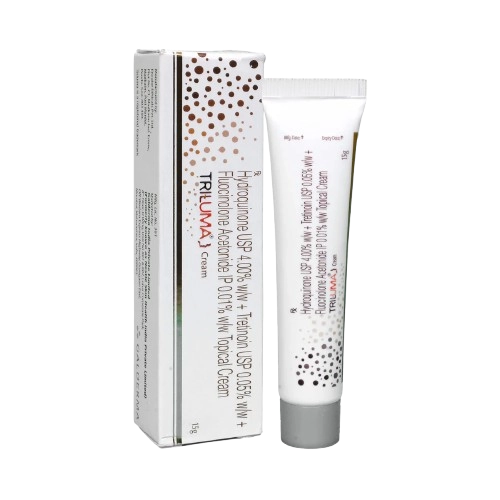 Triluma Cream 15gm (Fluocinolone Acetonide + Hydroquinone +
Tretinoin)