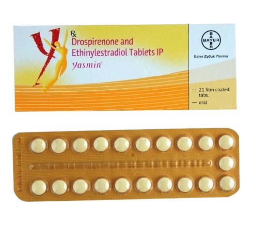 Yasmin Tablet (Drospirenone 3 mg / Ethinyl Estradiol 0.03 mg)