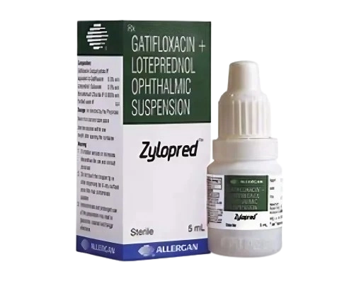 Zylopred Opthalmic Suspension Gatifloxacin (3mg) + Loteprednol
etabonate (5mg)
